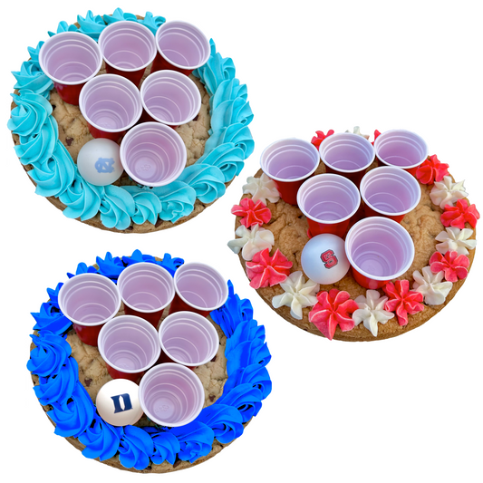 Cookie Pong Cake