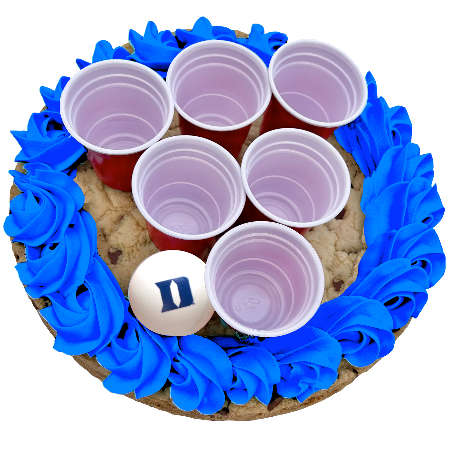 Cookie Pong Cake