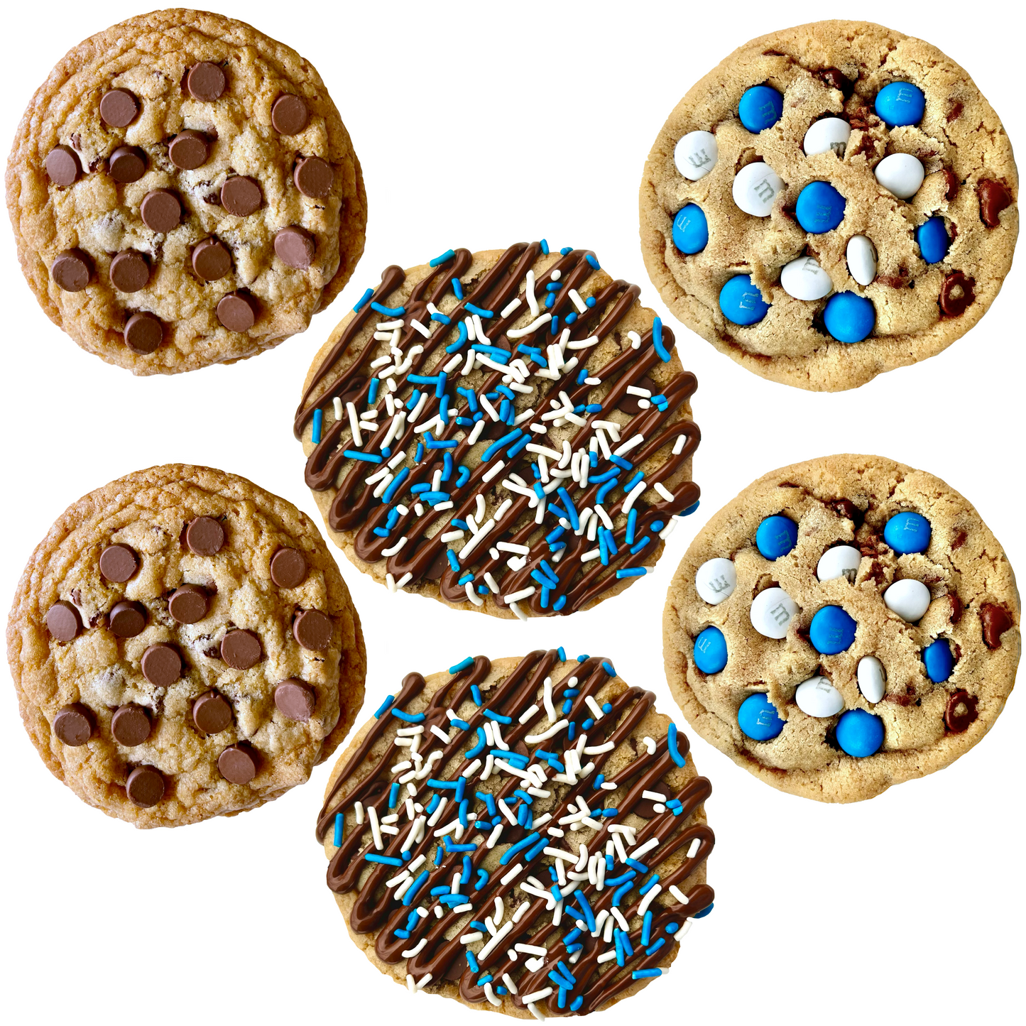 Royal Blue Cookie Box