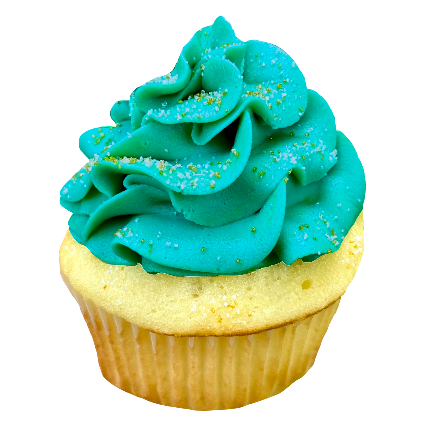 Teal Cupcakes
