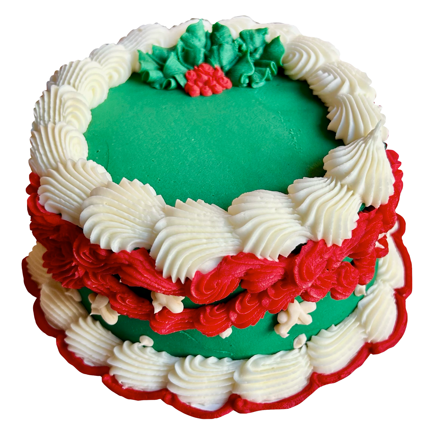 Holly Jolly Cake