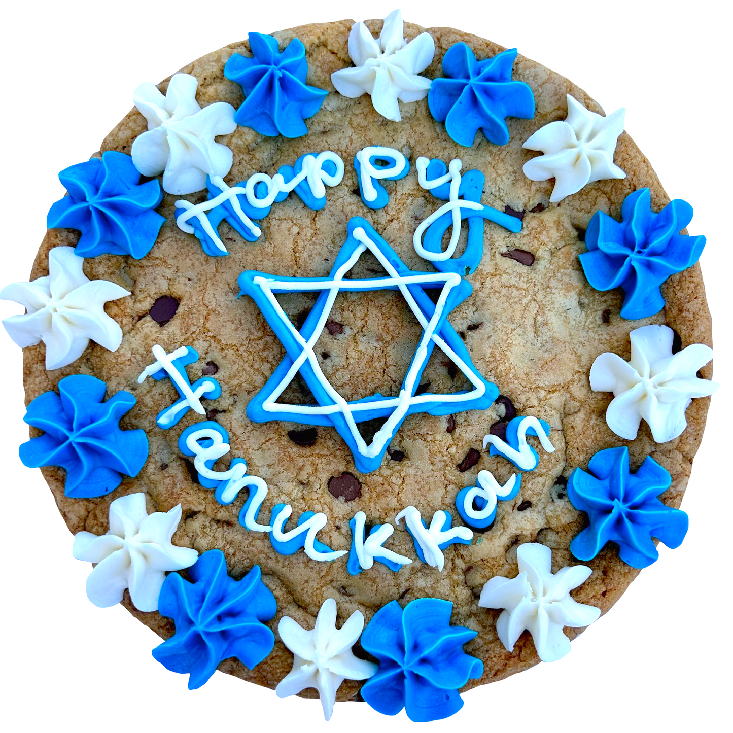 Happy Hanukkah Cookie Cake