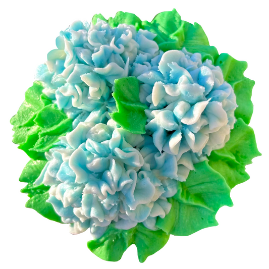 Hydrangea Cupcakes
