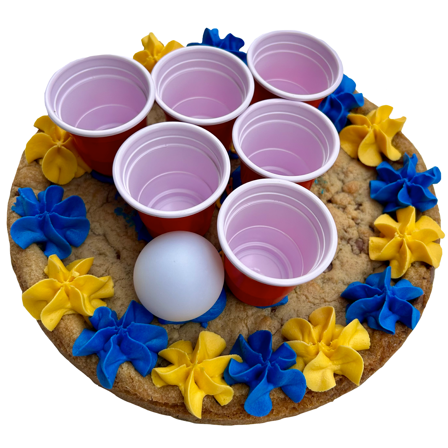 Cookie Pong Cake