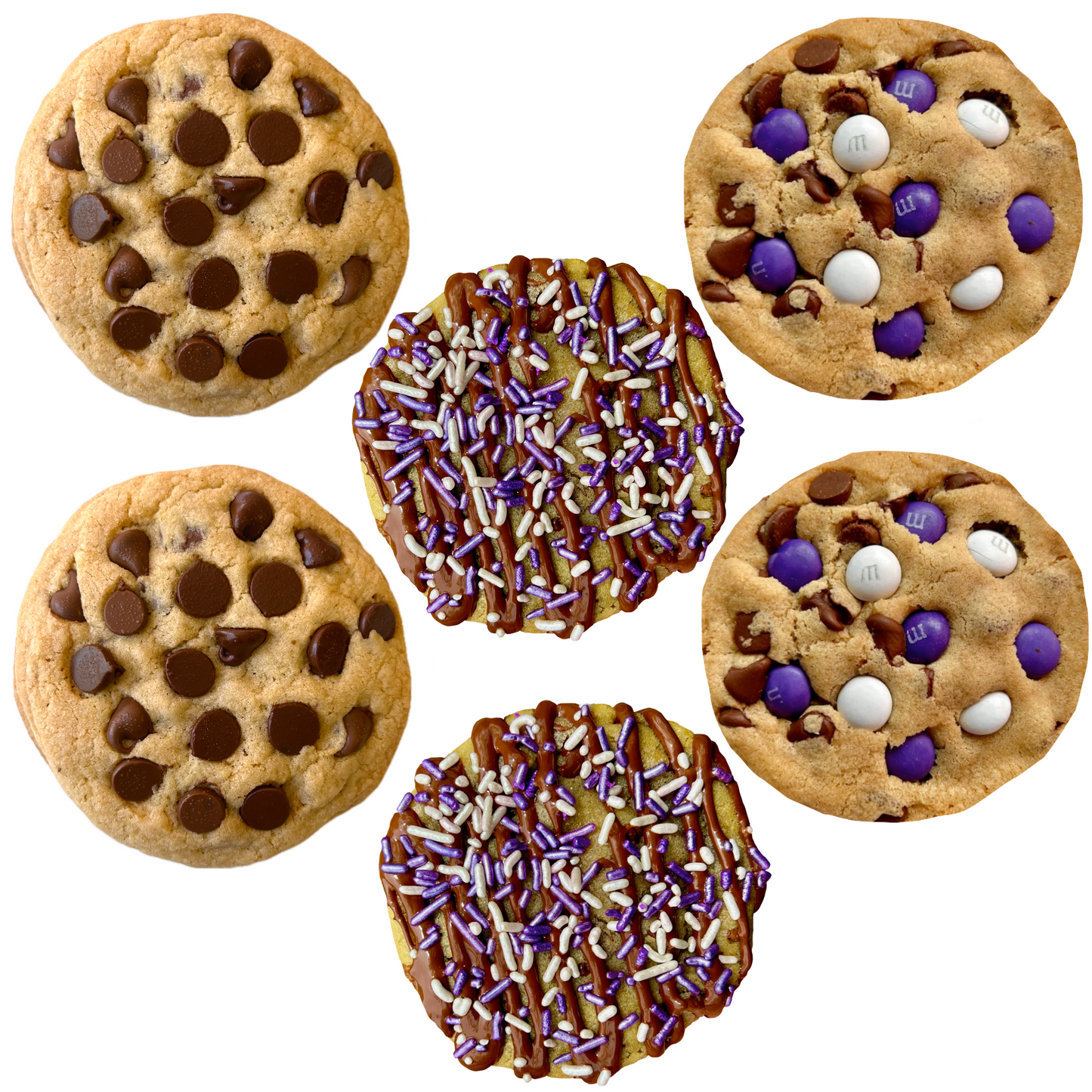 Purple Cookie Box