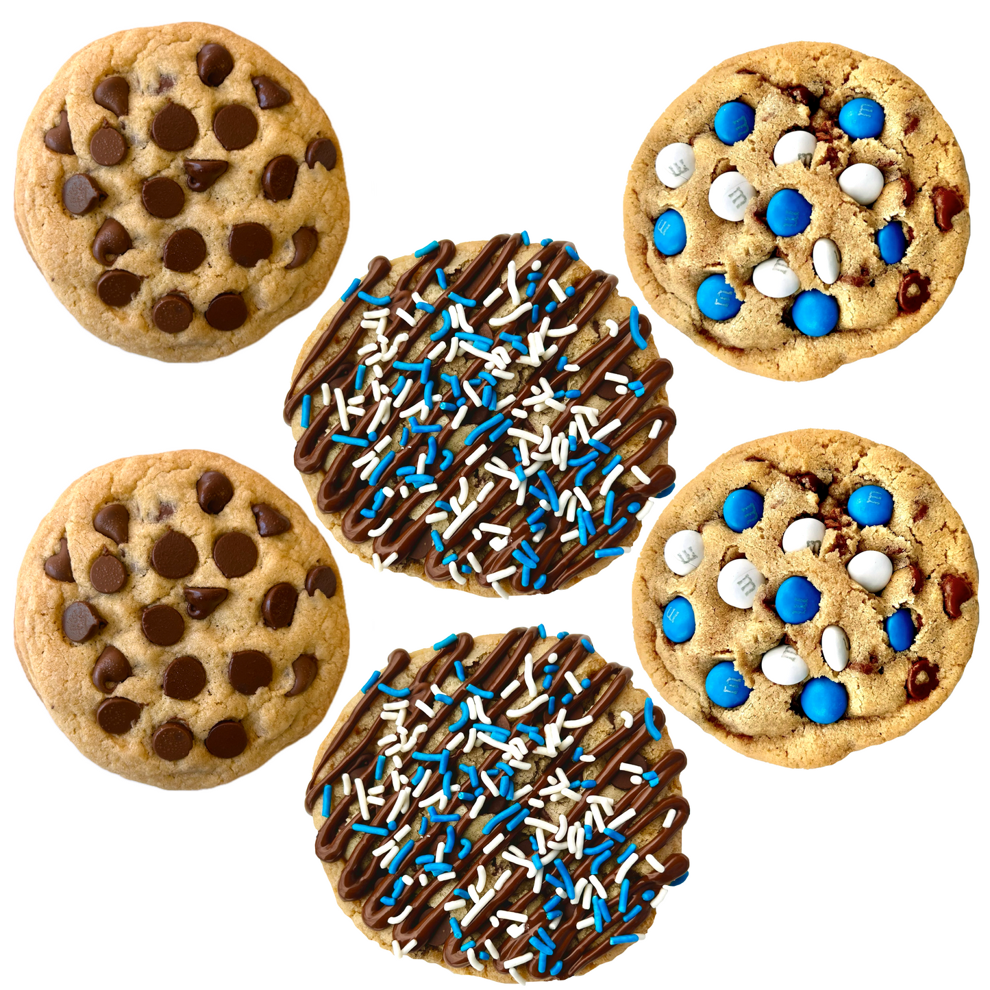 Royal Blue Cookie Box