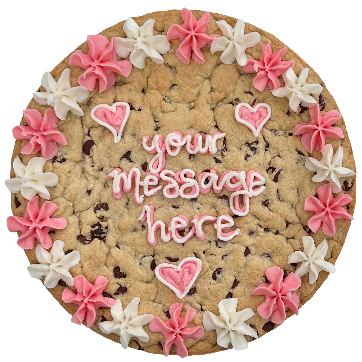 Valentine's Cookie Cake