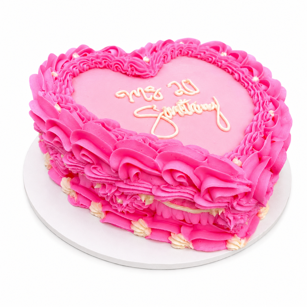 Vintage Heart Cake