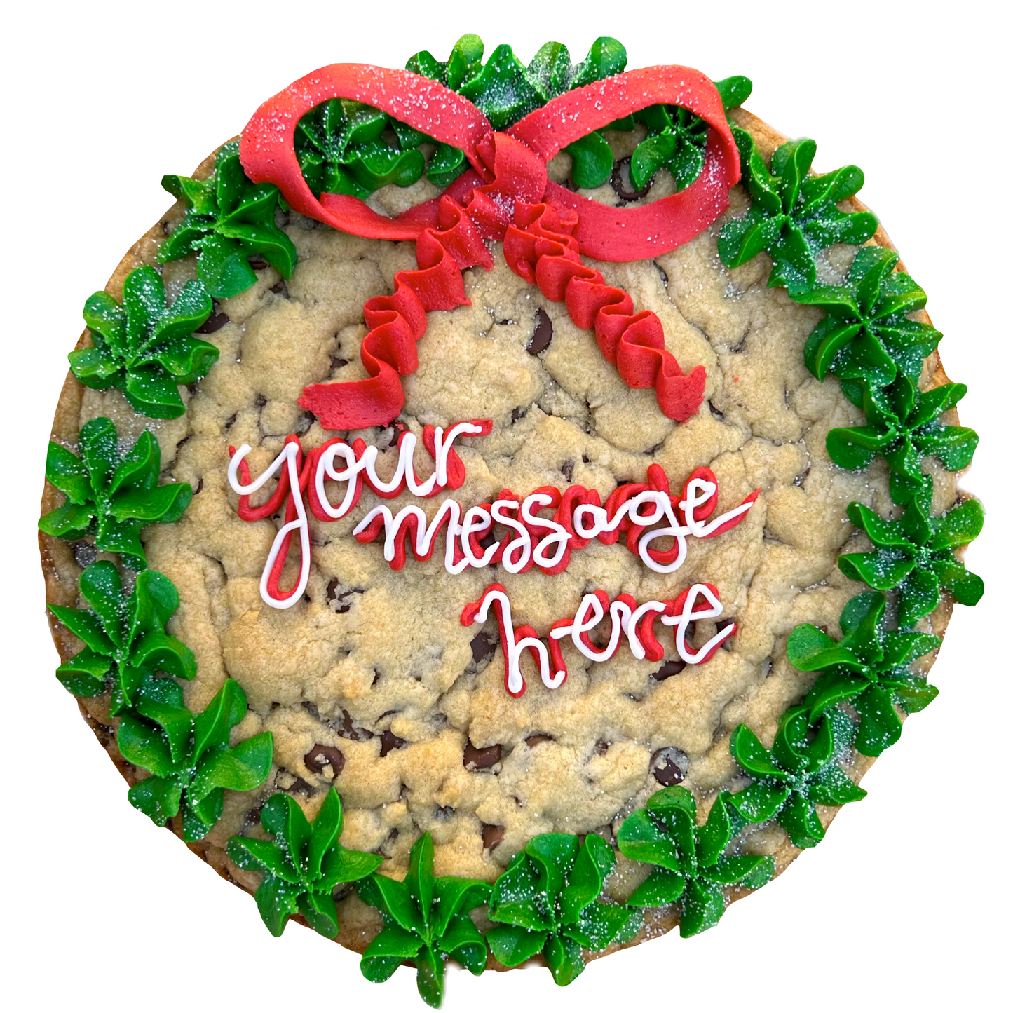 Wreath Cookie Cake