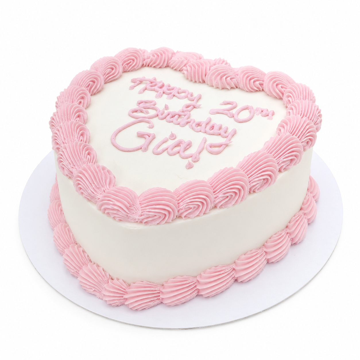 Gluten-Friendly Classic Heart Cake