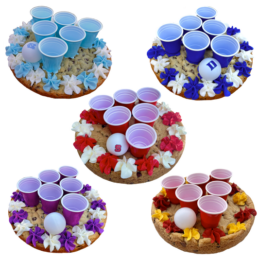 Cookie Pong Cake