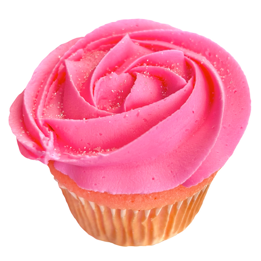 Valentine's Pink Vanilla Cupcakes