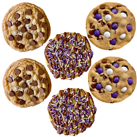 Purple Cookie Box