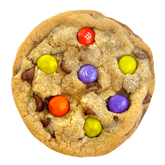 Halloween M&M Cookies