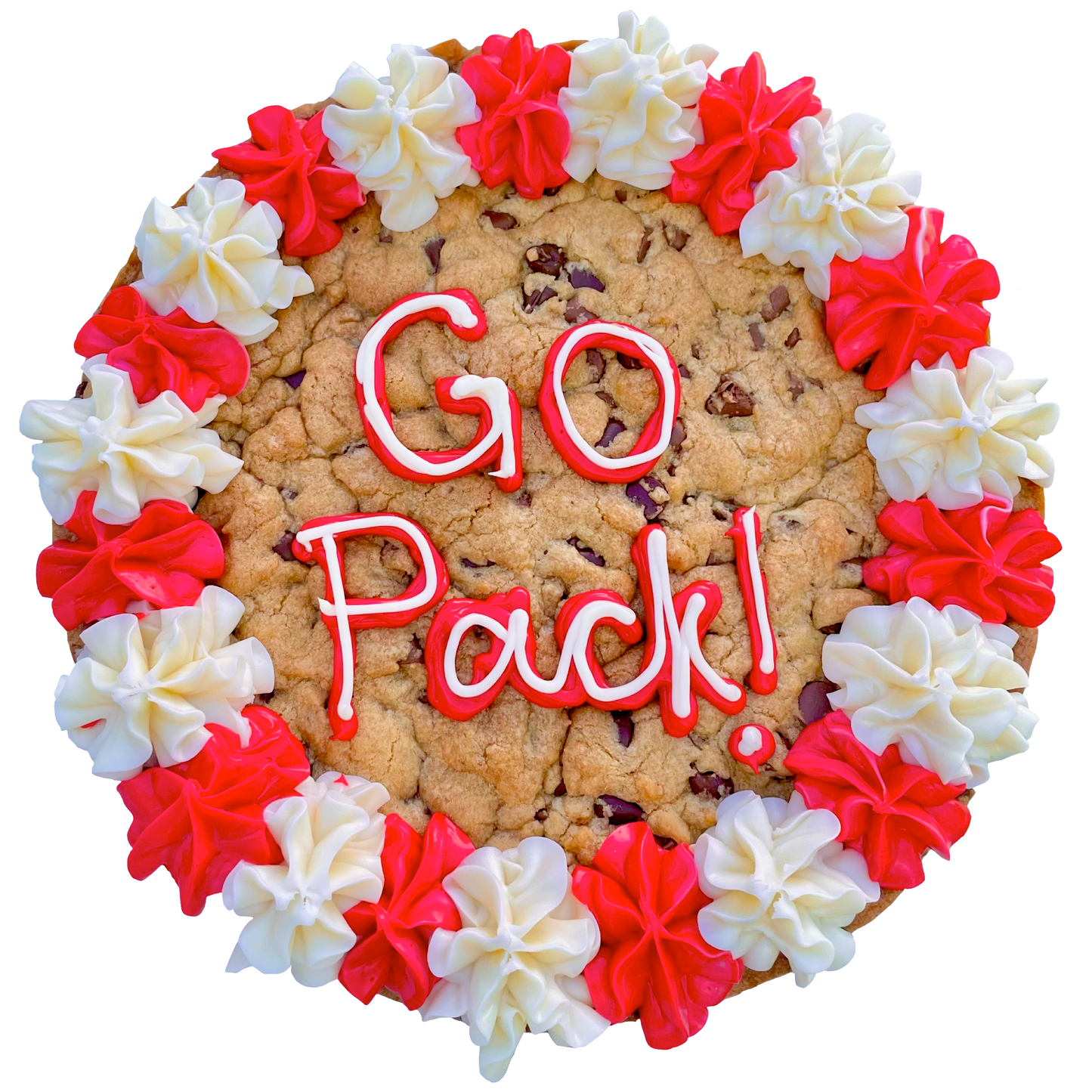 Go Pack Cookie Cake