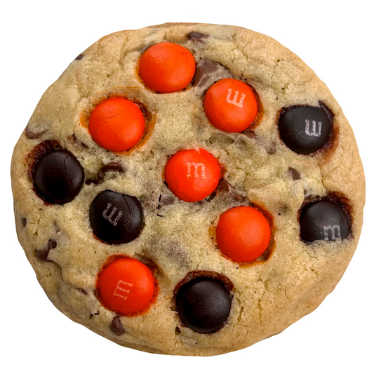 Halloween M&M Cookies