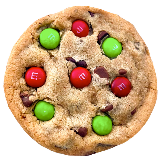 Holiday M&M Cookies