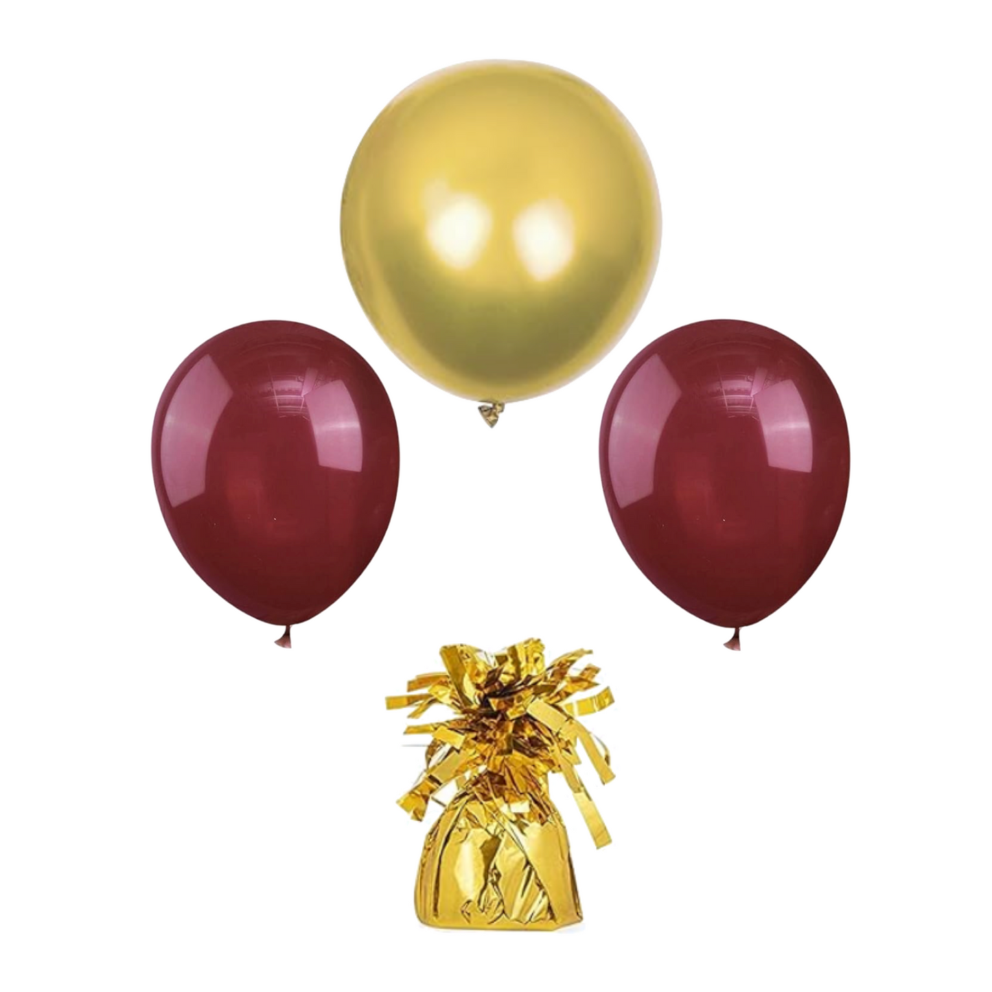 Maroon Balloon Arrangement