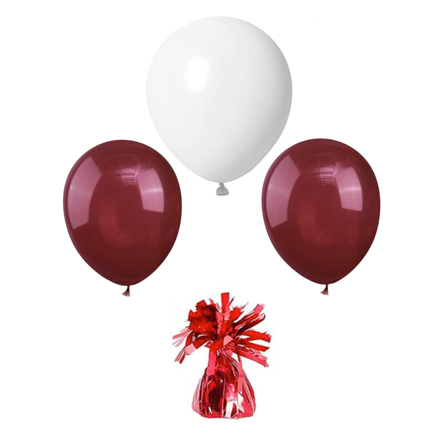 Maroon Balloon Arrangement