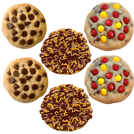 Maroon & Gold Cookie Box