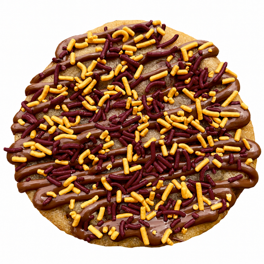 Maroon & Gold Sprinkle Cookies