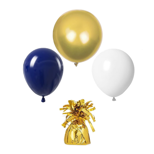 Navy Balloon Arrangement