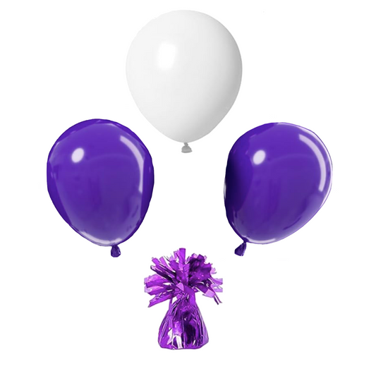 Purple Balloon Arrangement