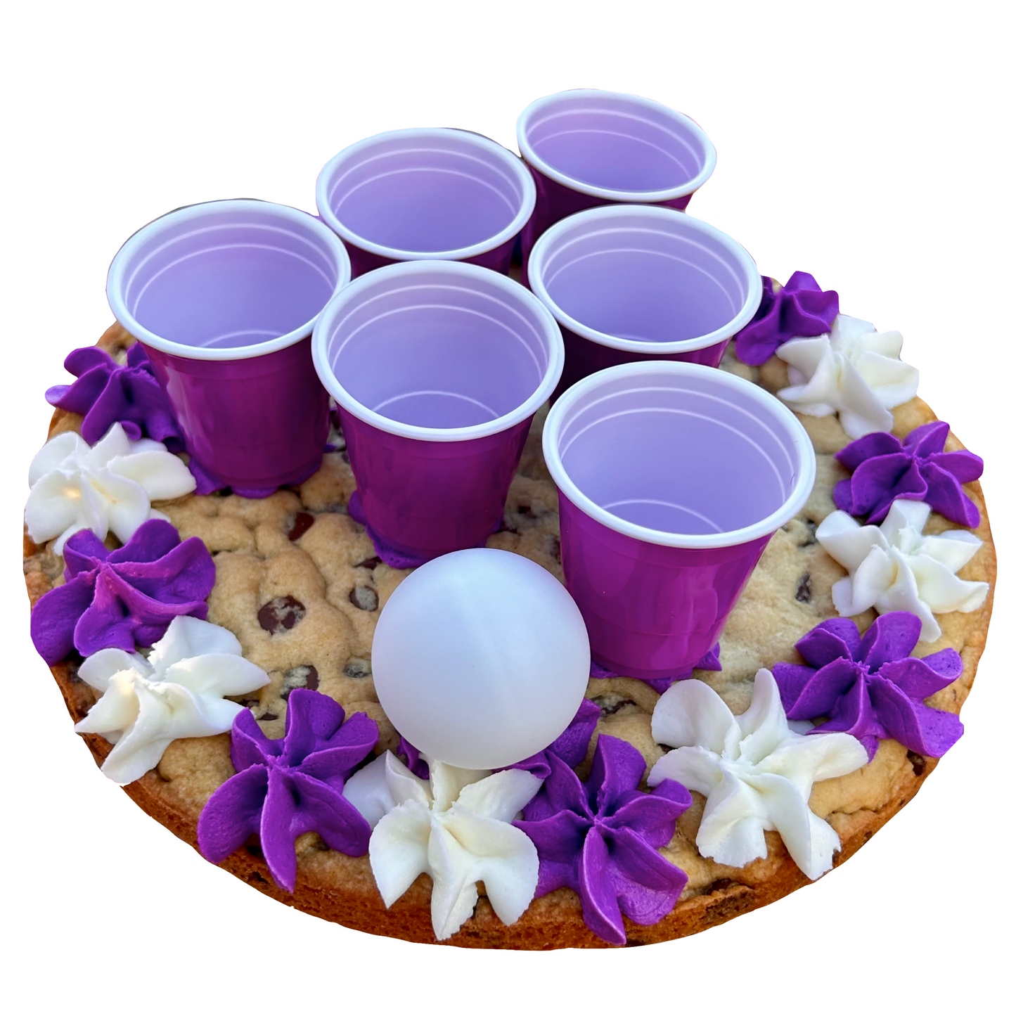 Cookie Pong Cake