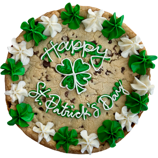 "Happy St. Patrick's Day" Cookie Cake