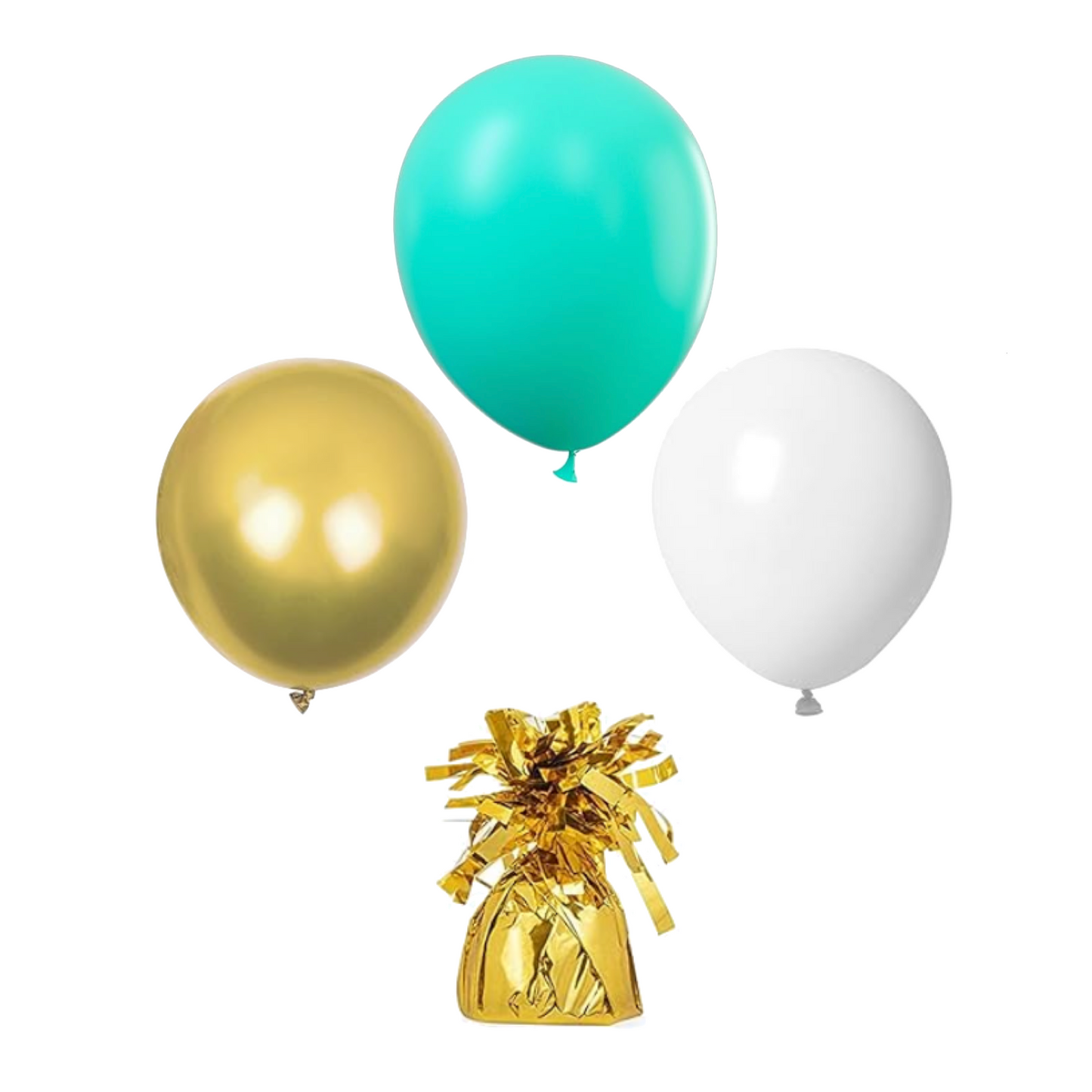 Teal Balloon Arrangement