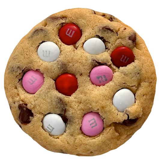 Valentine's M&M Cookies