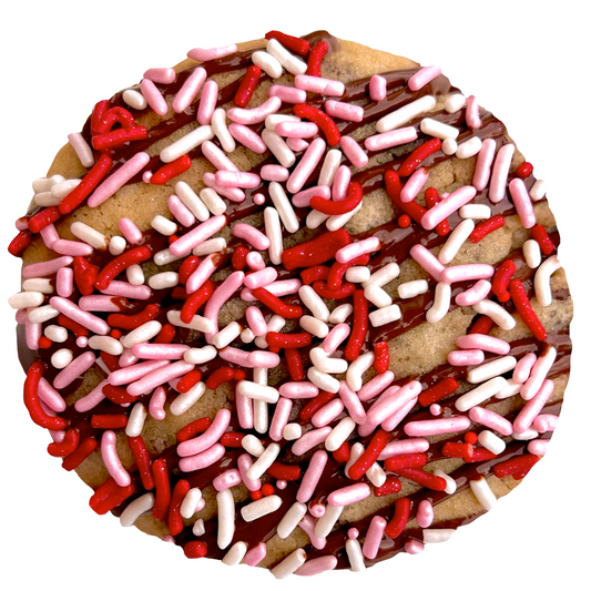 Valentine's Sprinkle Cookies