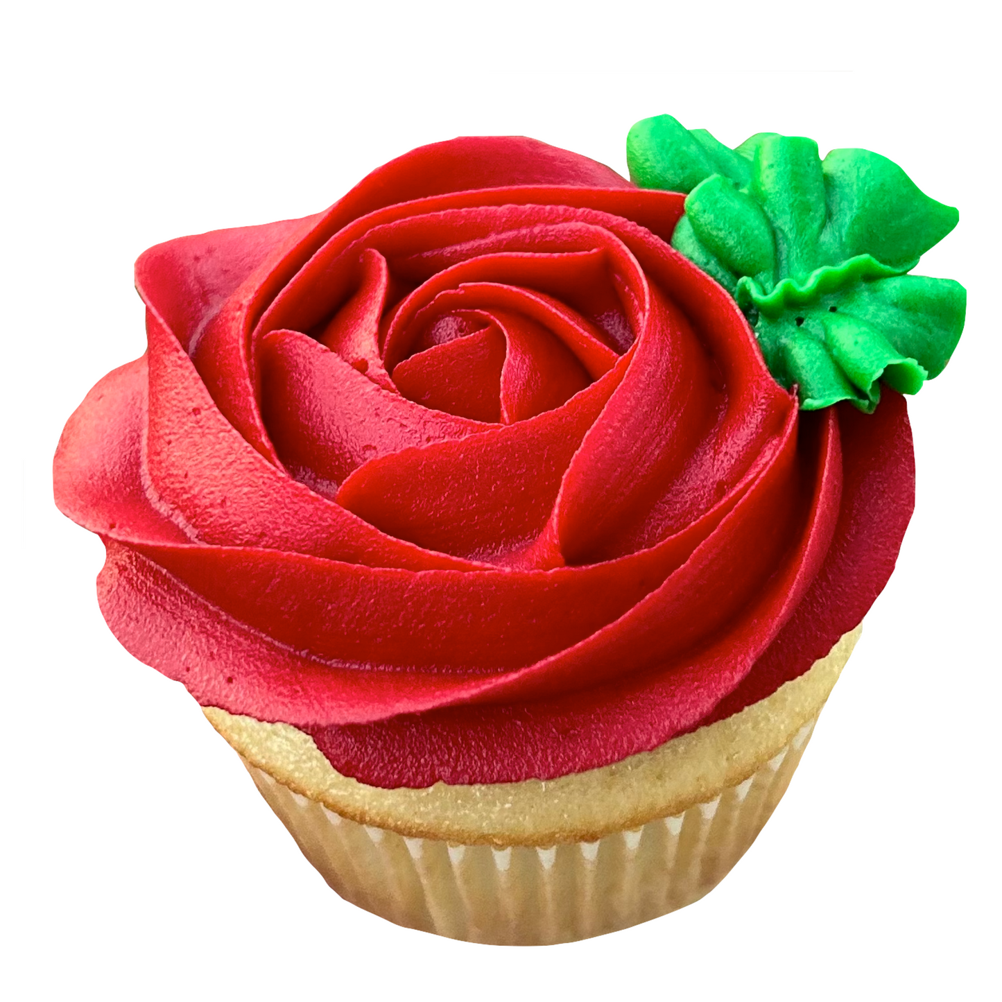 Valentine's Rose Cupcakes